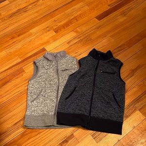 2 Sweater Vest Blue and Grey